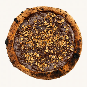 Pizza choco-noisette